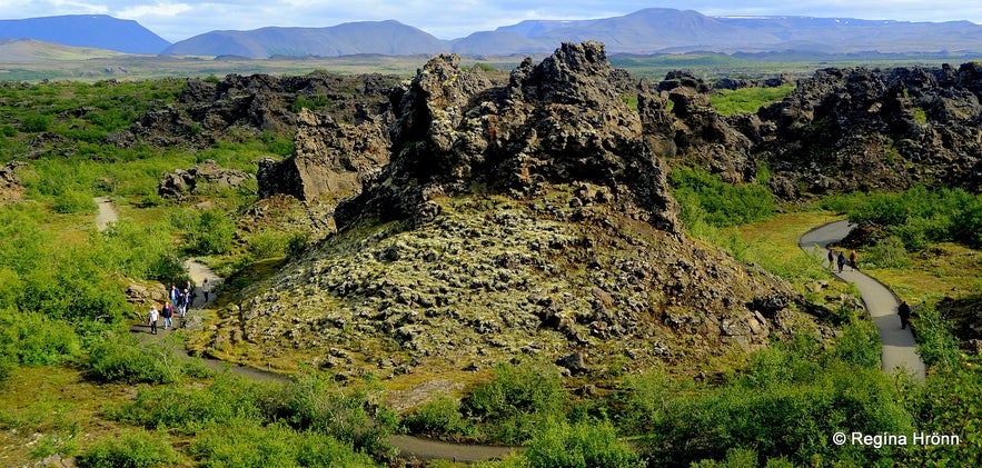 Dimmuborgir in the Mývatn area