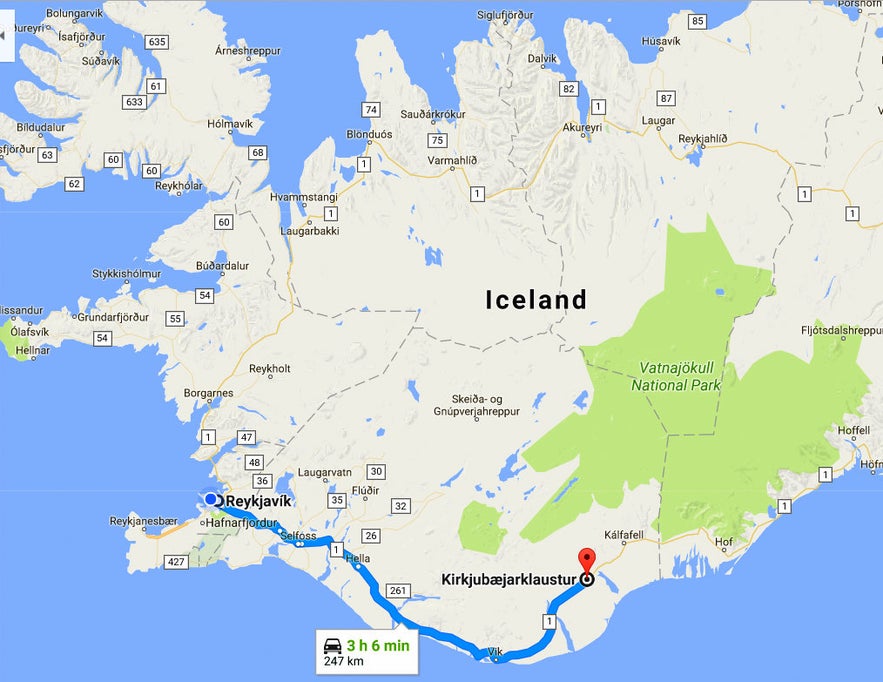 The Historical Kirkjubæjarklaustur, Systrafoss &amp; Systrastapi in South-Iceland