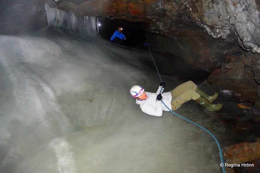 Lofthellir lava cave Mývatn