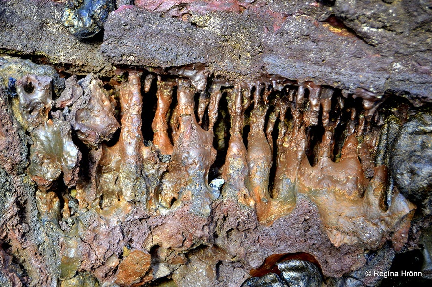 Lava formations at Gjástykki NE-Iceland