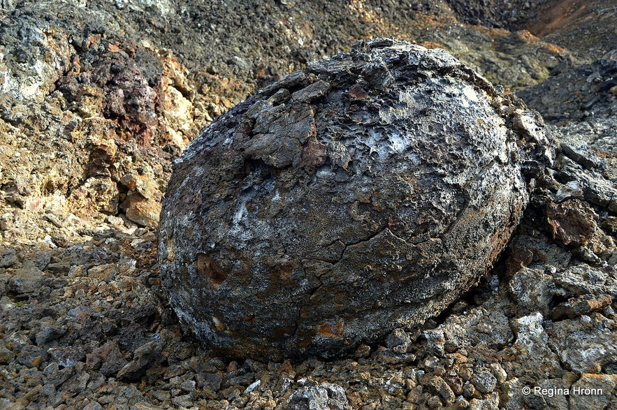 Lava formations at Gjástykki NE-Iceland