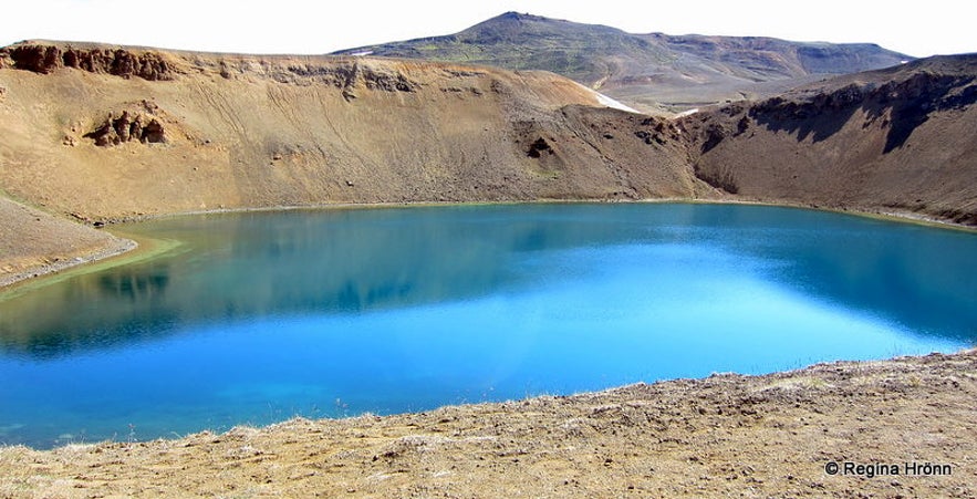 Stóra-Víti crater in northeast Iceland