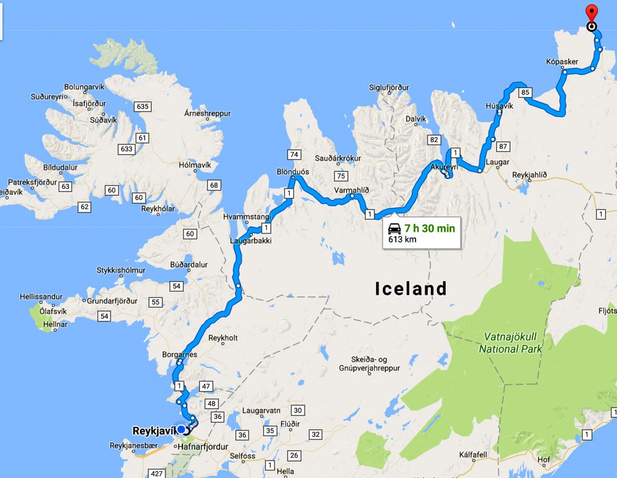 Hraunhafnartangi and Þorgeirsdys - one of the Northernmost Spots on the ...