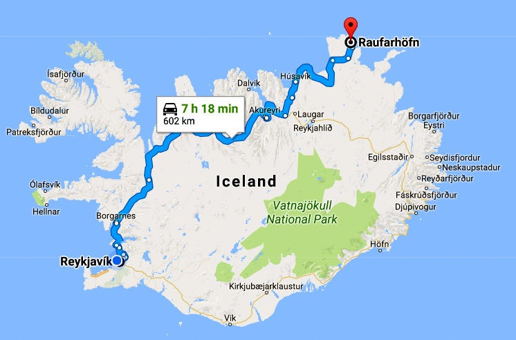 Raufarhöfn - the Arctic Circle Village in NE-Iceland - and the Mystical Arctic Henge