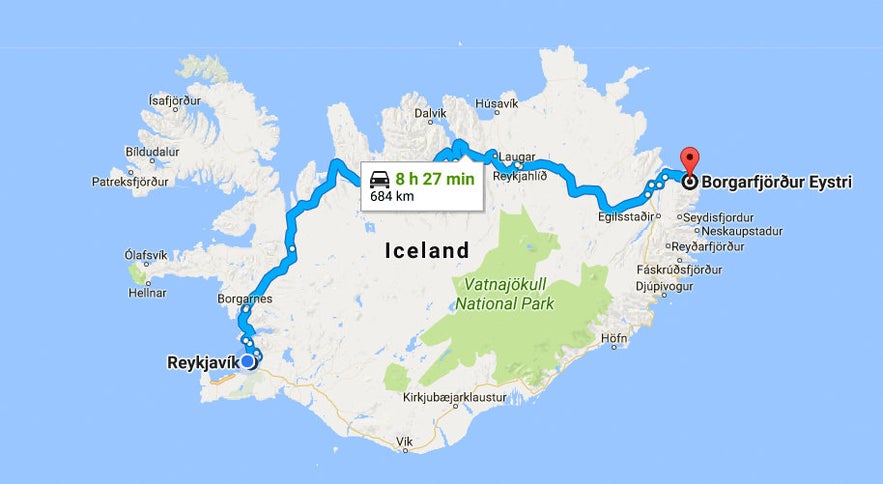 Álfaborg - the City of the Elves in Borgarfjörður-Eystri in East Iceland - Icelandic Folklore