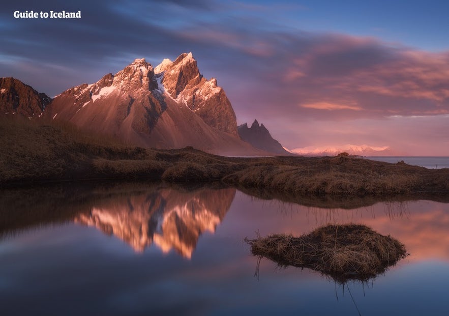 Vestrahorn mountain in East Iceland