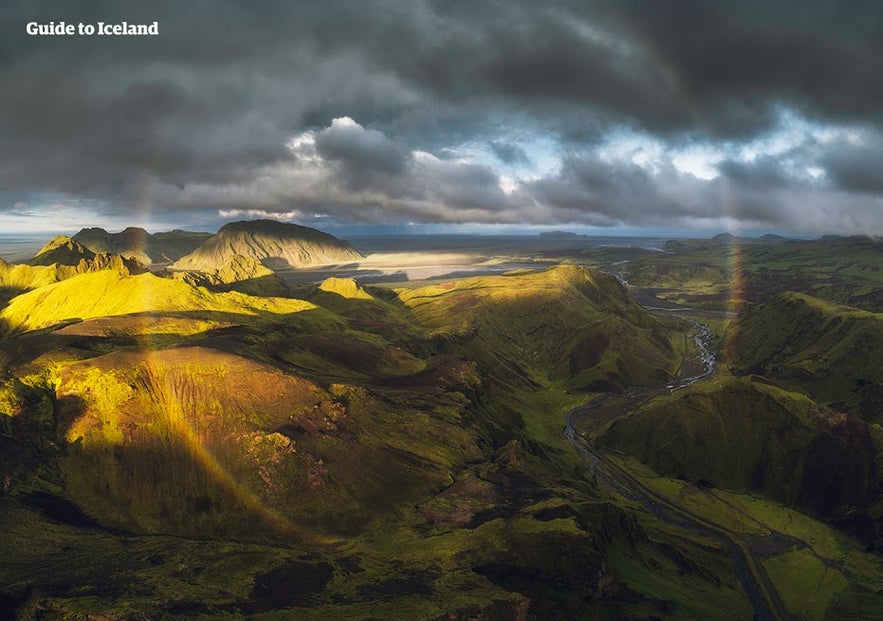 Þakgil highland area on Iceland's South Coast