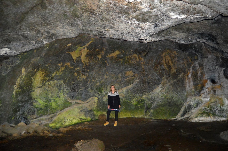 Stórihellir cave South-Iceland