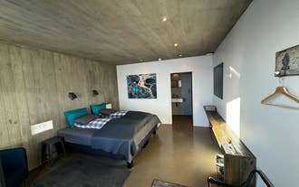 A spacious double room in South Iceland's Hotel Hrifunes.