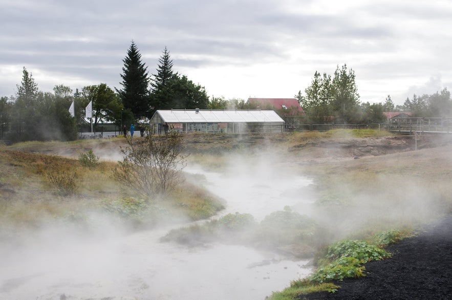 The Hveragerdi Geothermal Park is a fascinating place to visit