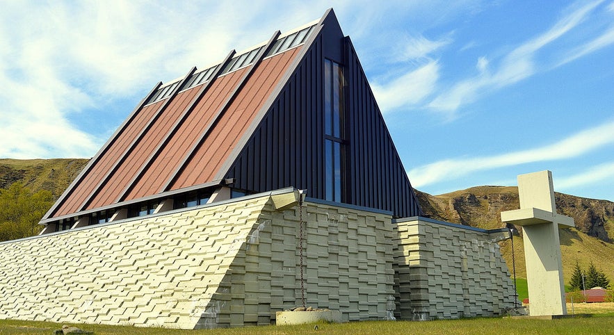 L'église de Kirkjubæklaustur, généralement surnommée Klaustur même par les locaux