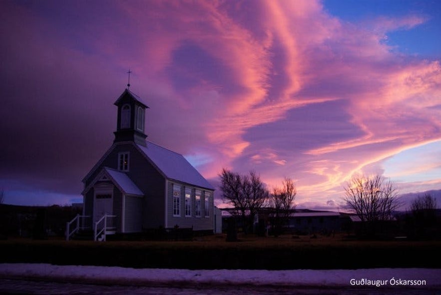 La belle église de Reykholt