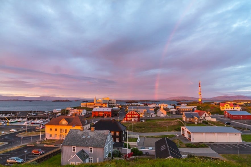 Stykkishólmur est la plus grande ville sur la péninsule de Snaefellsnes