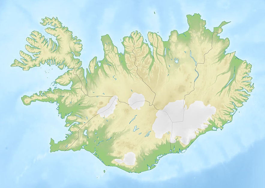 Remarquez la douceur de la côte sud par rapport au reste de la côte de l'île