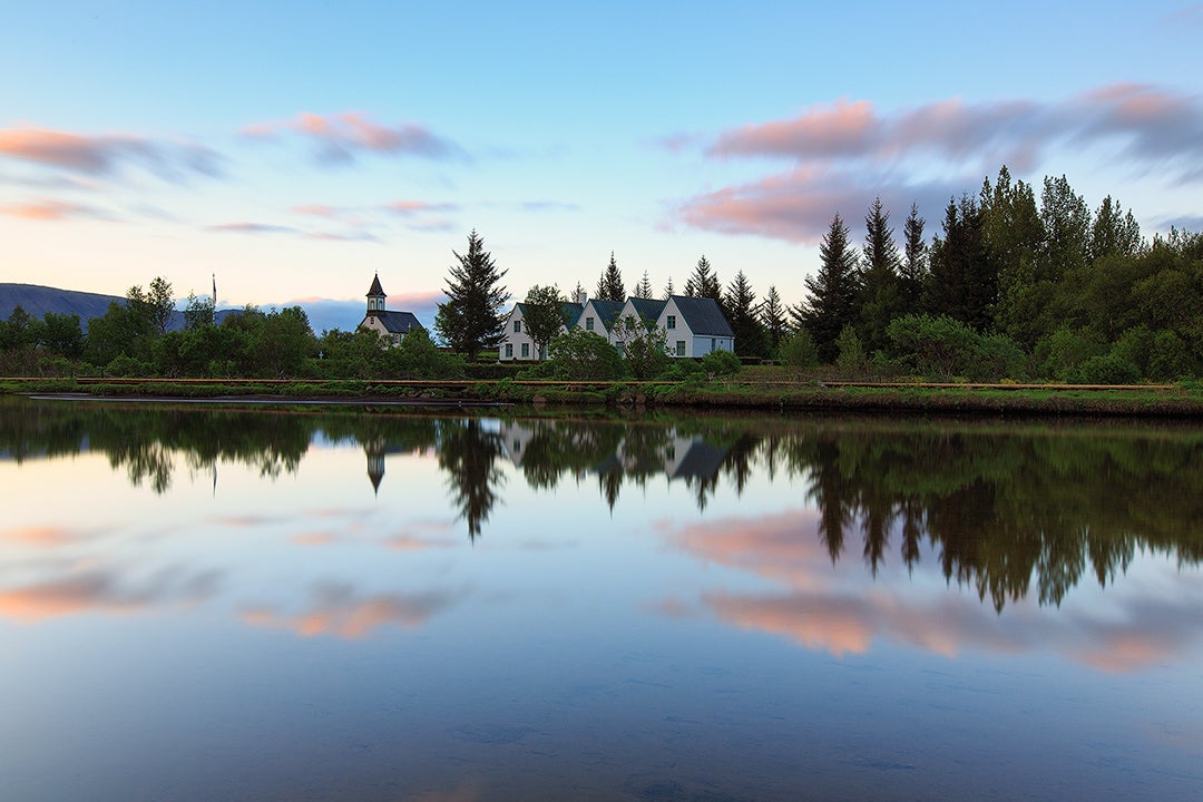 Thingvellir national park in Iceland