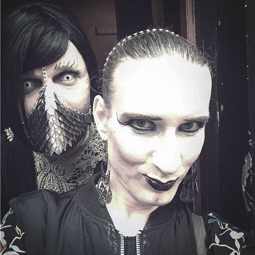 Mighty Bear and Skaði, punk queer musicians