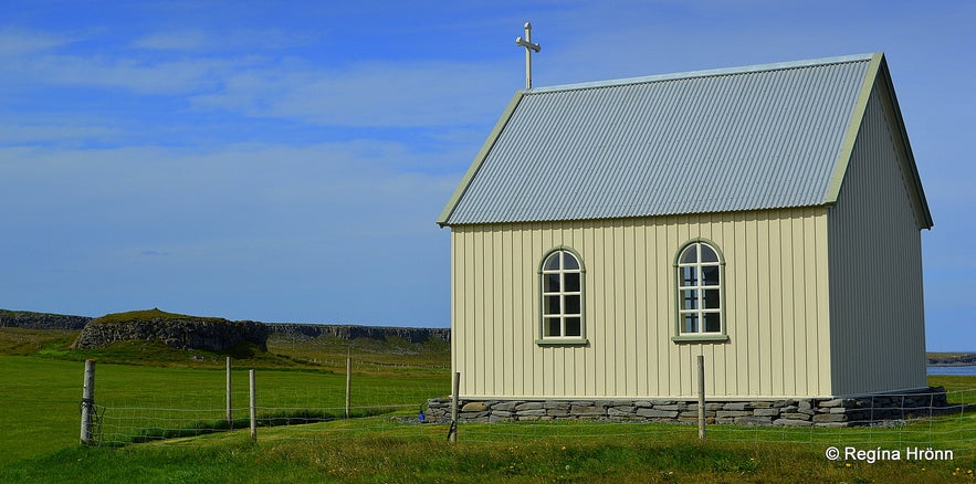 Ketukirkja church at Skagi North-Iceland