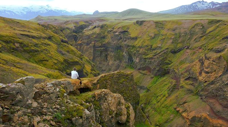 Markarfljótsgljúfur Canyon is one of the country's hidden gems, nestled away in the Icelandic Highlands.