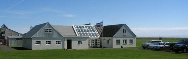 冰岛南岸斯科加瀑布附近的民宿博物馆