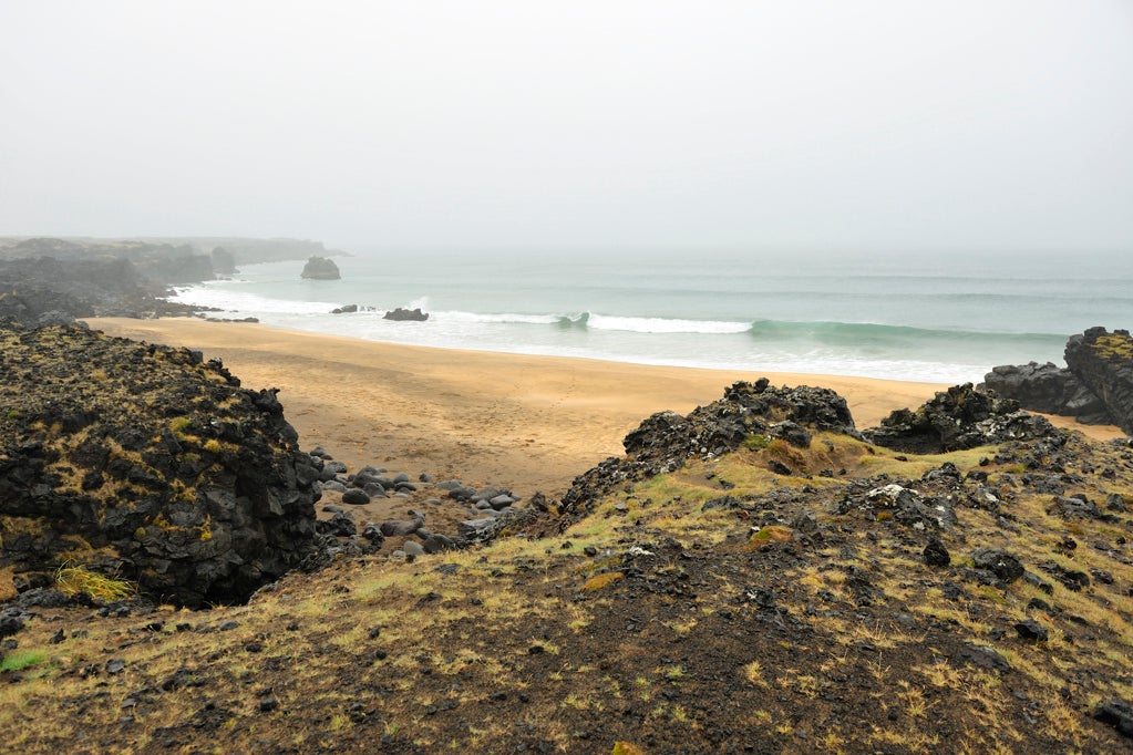 Skar&eth;sv&iacute;k is a rarity in terms of Icelandic beaches for its golden sand.