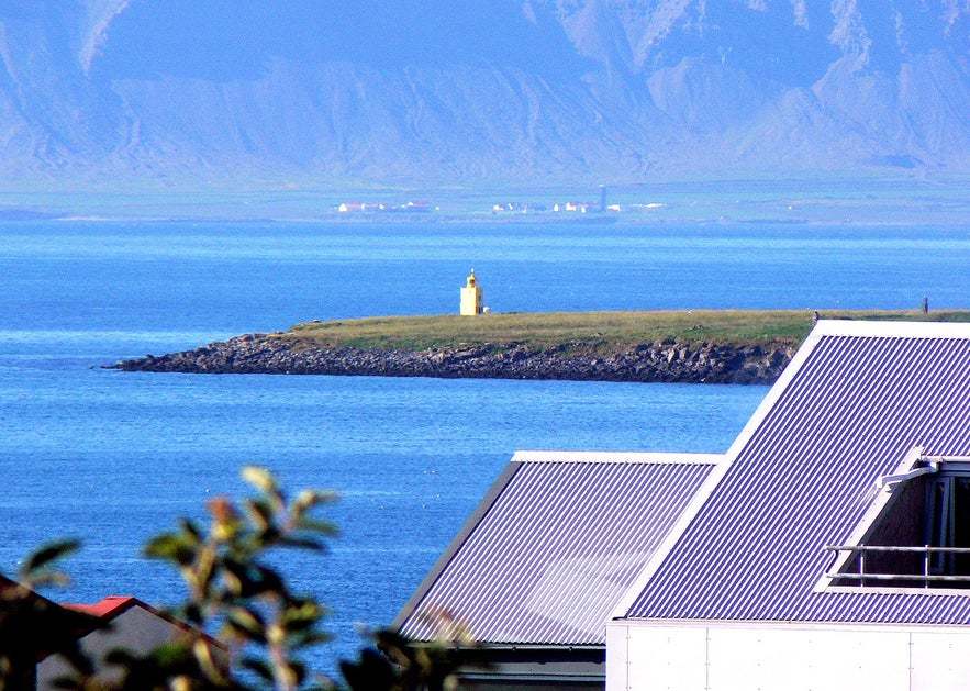 Engey as seen from shore