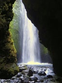 Nauthúsagil is a beautiful ravine in South Iceland.