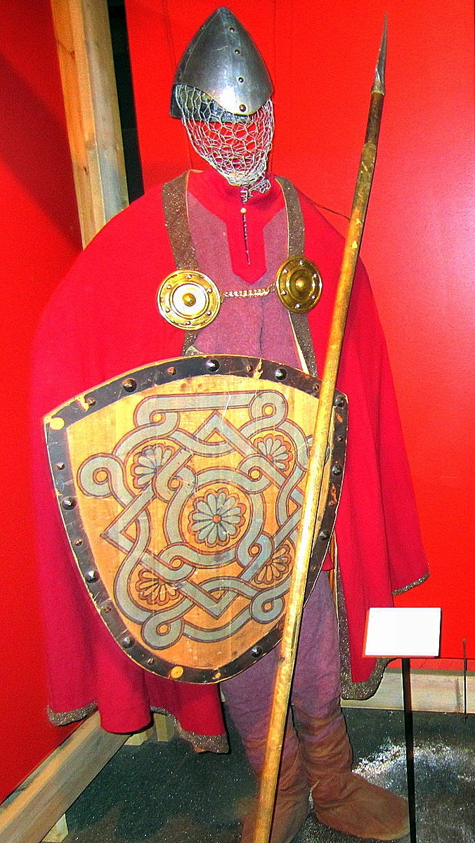 The costume of Gunnar at Hlíðarendi at the Saga Centre