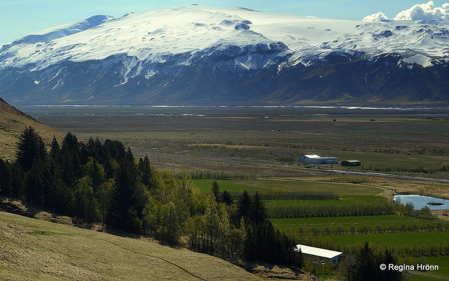 Eyjafjallajökull glacier