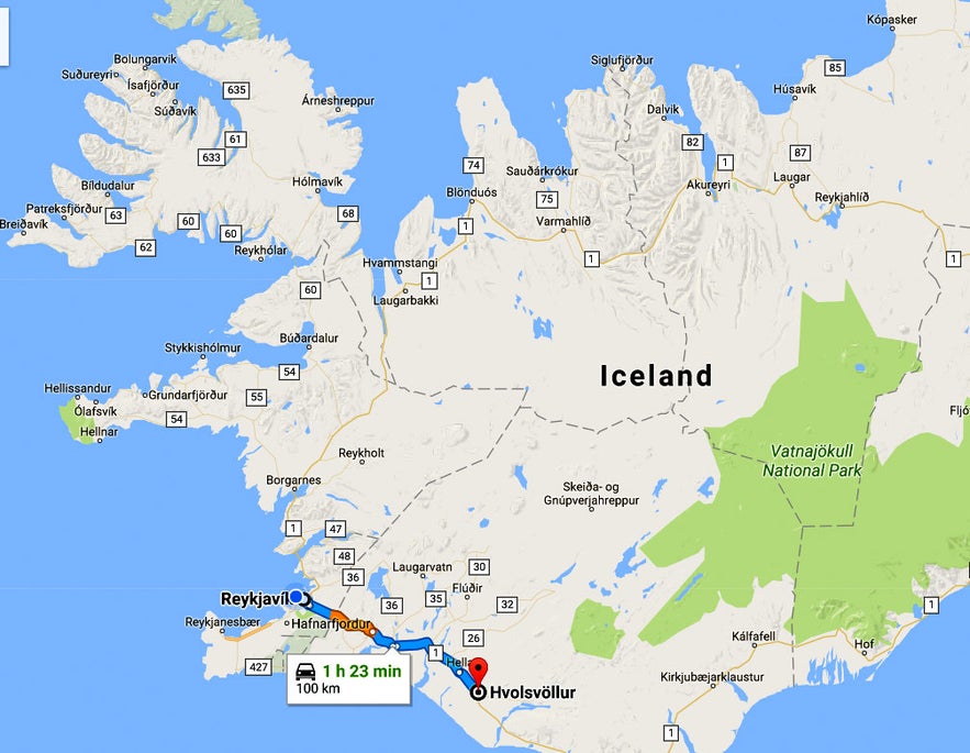 The Njálurefill Tapestry in South Iceland and the Saga Centre - the Saga of Njáll