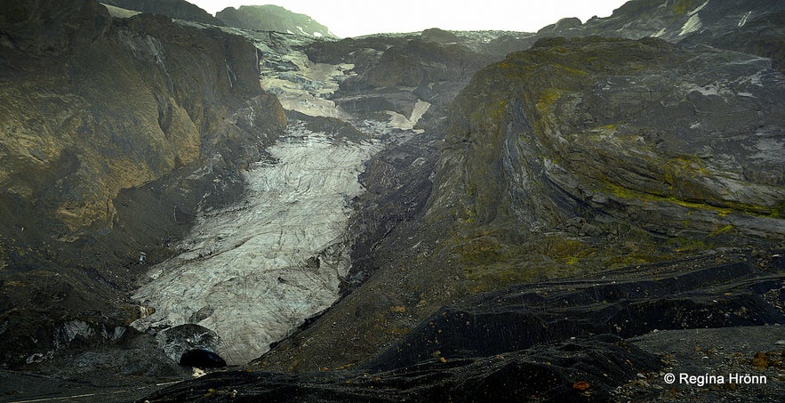 Gígjökull glacier