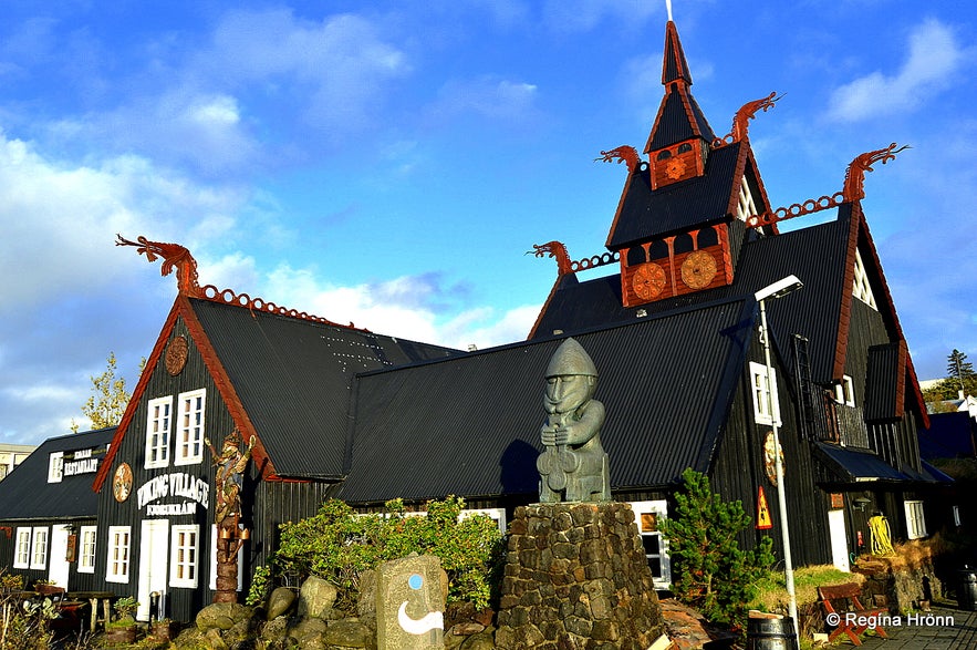 The Viking village in Iceland