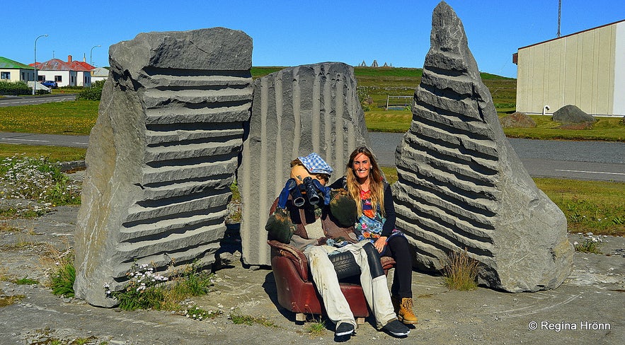 Regína at Raufarhöfn village NE-Iceland