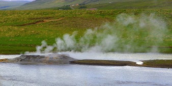 Árhver is a unique geothermal attraction.