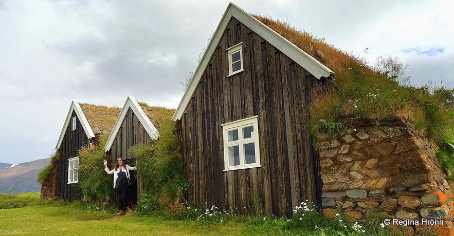 Nýibær turf house in North-Iceland Nýibær turf house in North-Iceland