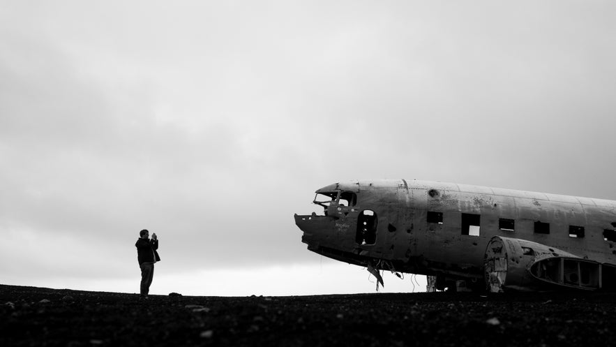 冰島飛機殘骸