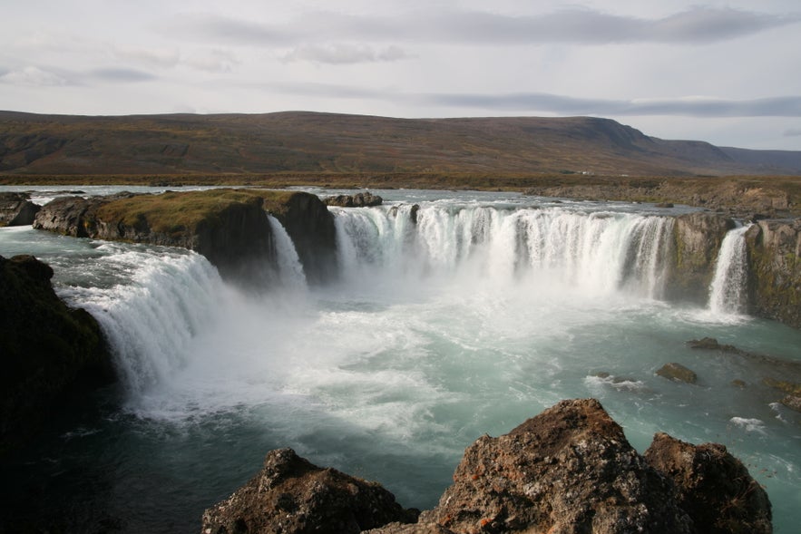 冰島眾神瀑布 godafoss