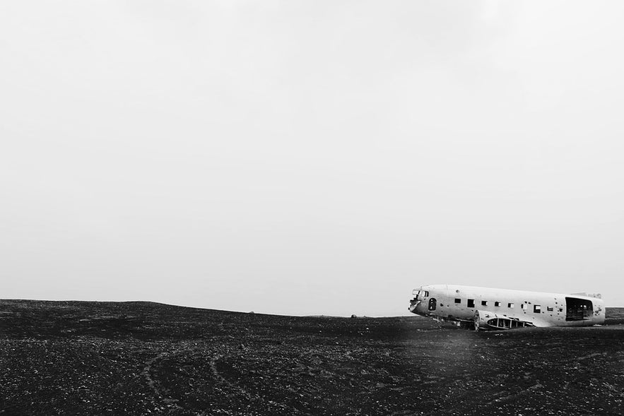 冰島飛機殘骸