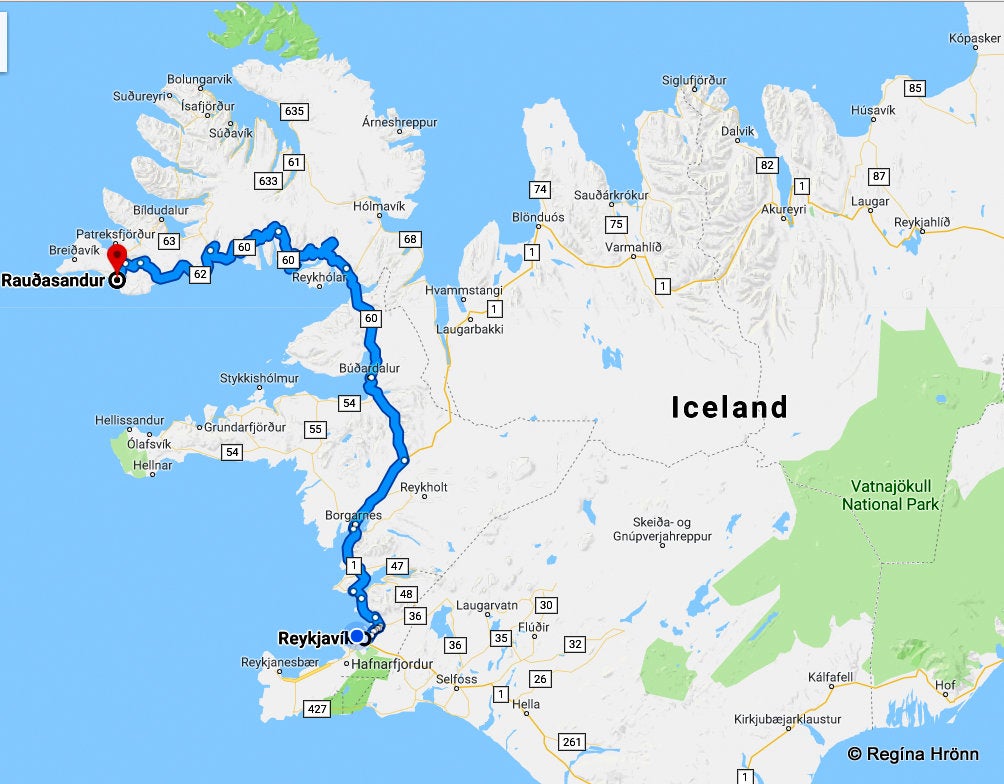 Rauðasandur Beach & Sjöundá in the Westfjords of Iceland - Red Sands & a Crime Scene