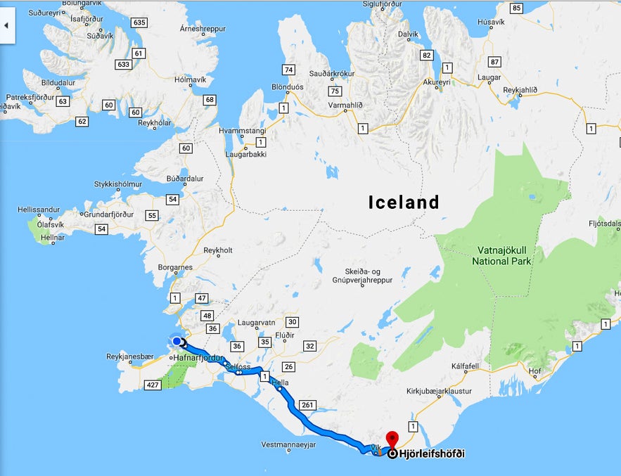 Hjörleifshöfði Promontory in South Iceland - the Blood Brothers Ingólfur and Hjörleifur