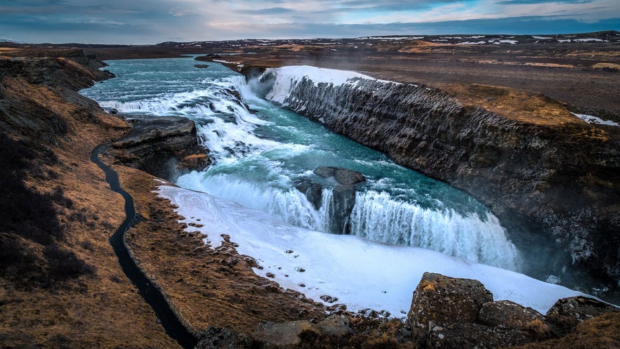 冰島黃金瀑布Gullfoss