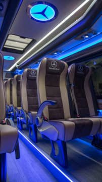 Luxurious 1-Hour Mercedes Sprinter Van Transfer from Keflavik Airport to Reykjavik