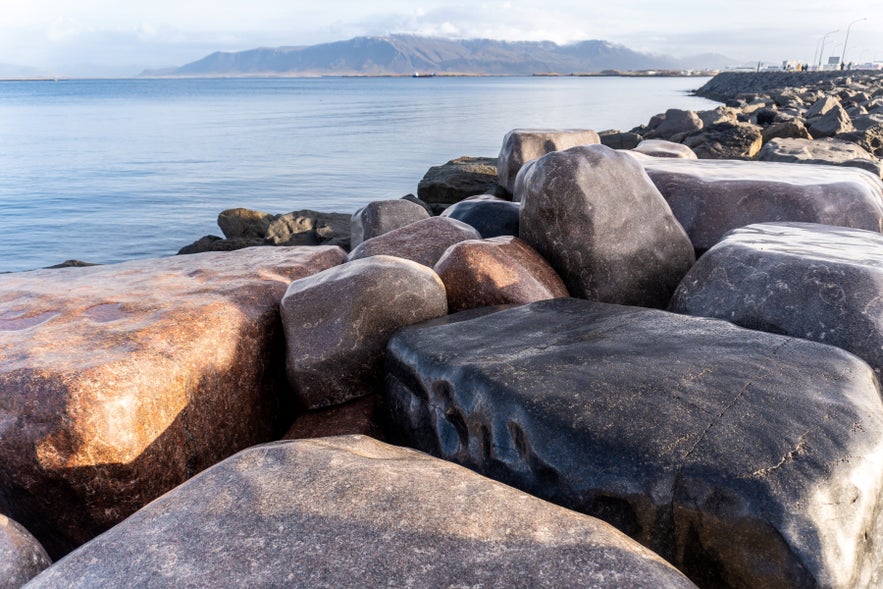 The Shore Piece sculpture.