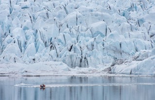 Fjallsárlón är en fantastisk glaciärlagun på södra Island.