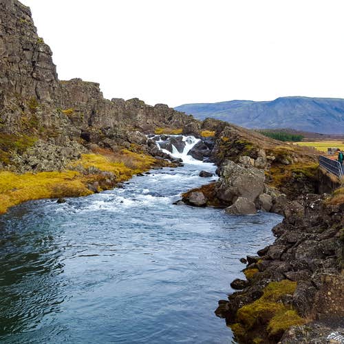 Þingvellir means 'Fields of Parliament' in English.