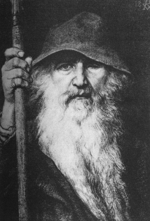 Odin, der Allvater, galt als Hauptgott des nordischen Pantheons.