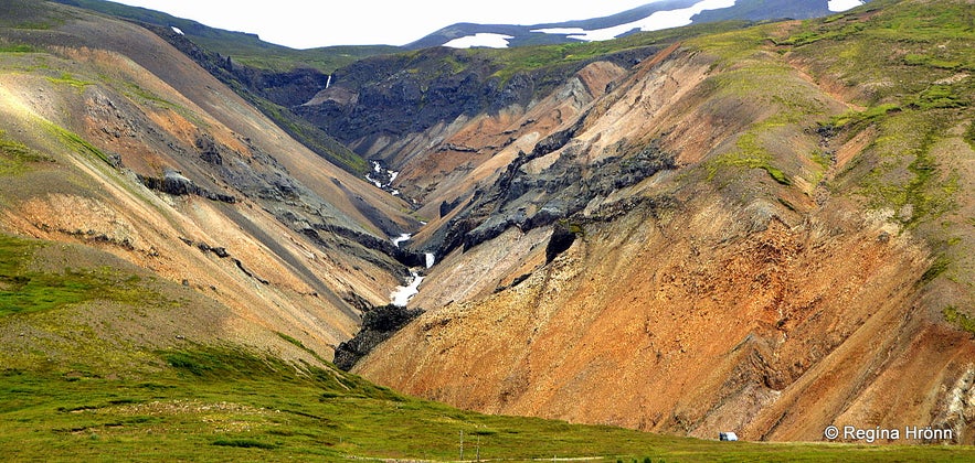 Innra-Hvannagil gorge East-Iceland