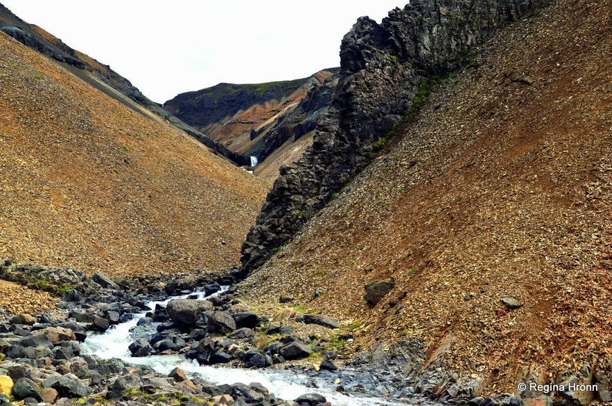 Innra-Hvannagil gorge East-Iceland