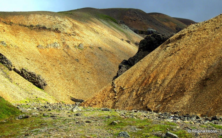 Innra-Hvannagil gorge East-Iceland