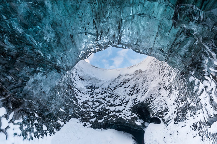 ice cave hole