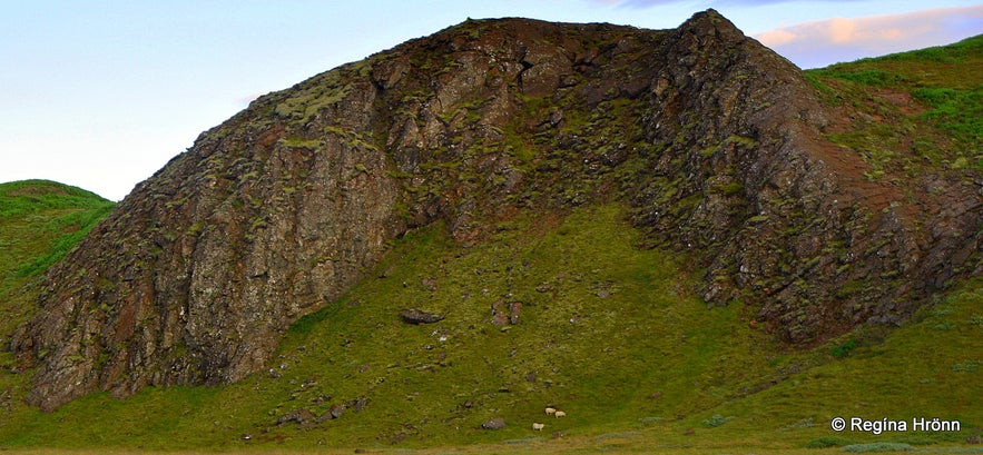 An elf-church in Botnadalur valley SW-Iceland